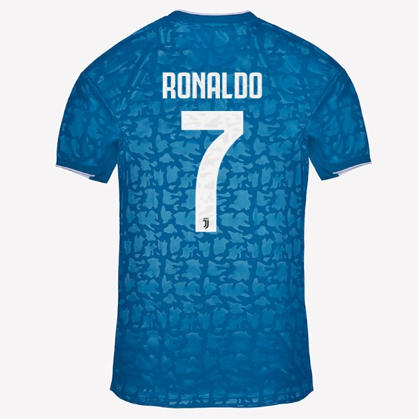 Maillot Football Juventus NO.7 Ronaldo Third 2019-20 Bleu